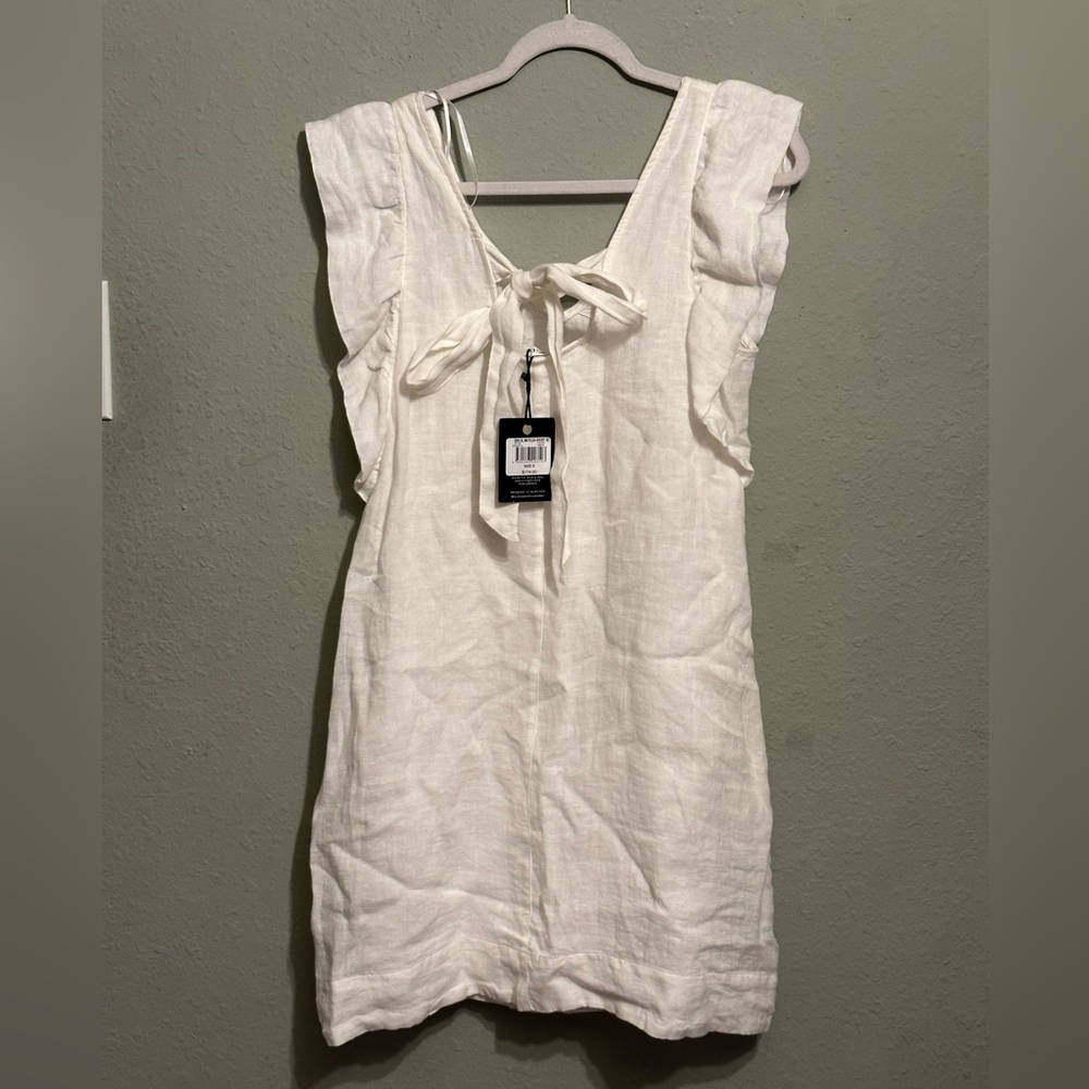 NWT Brave + True Matilda Linen short dress - Picture 4 of 9
